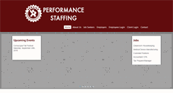 Desktop Screenshot of performancestaff.com